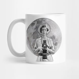 Selfie on the Moon Mug